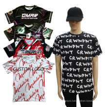 Polyester Full Color Custom Printing T-shirt All Over Print T-Shirt Printing Sublimation T Shirt